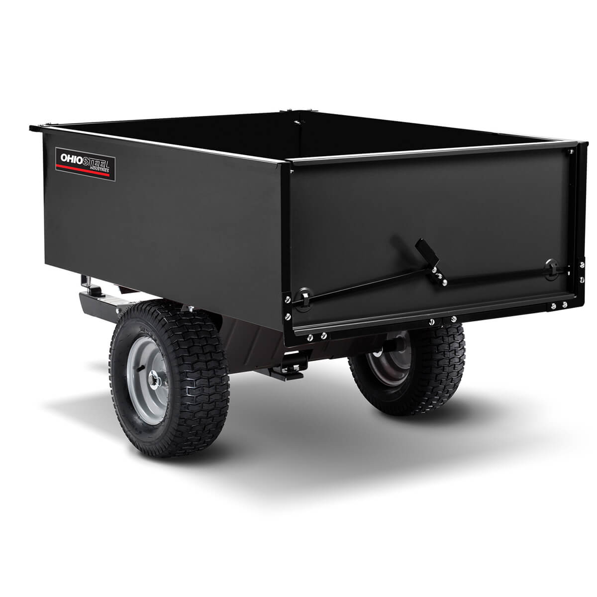 16 CF Steel Swivel Dump Cart, 1250 lb. capacity