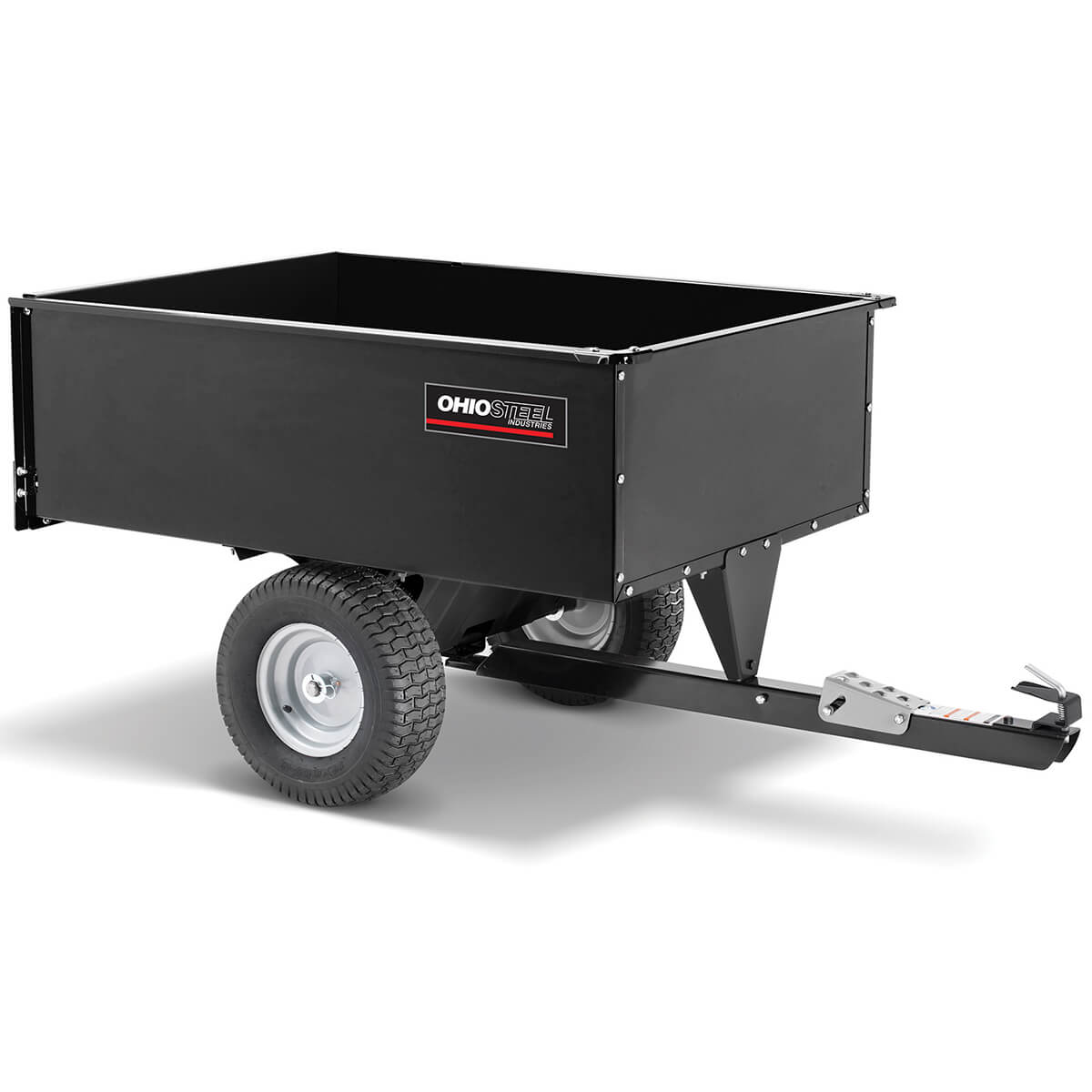 16 CF Steel Swivel Dump Cart, 1250 lb. capacity
