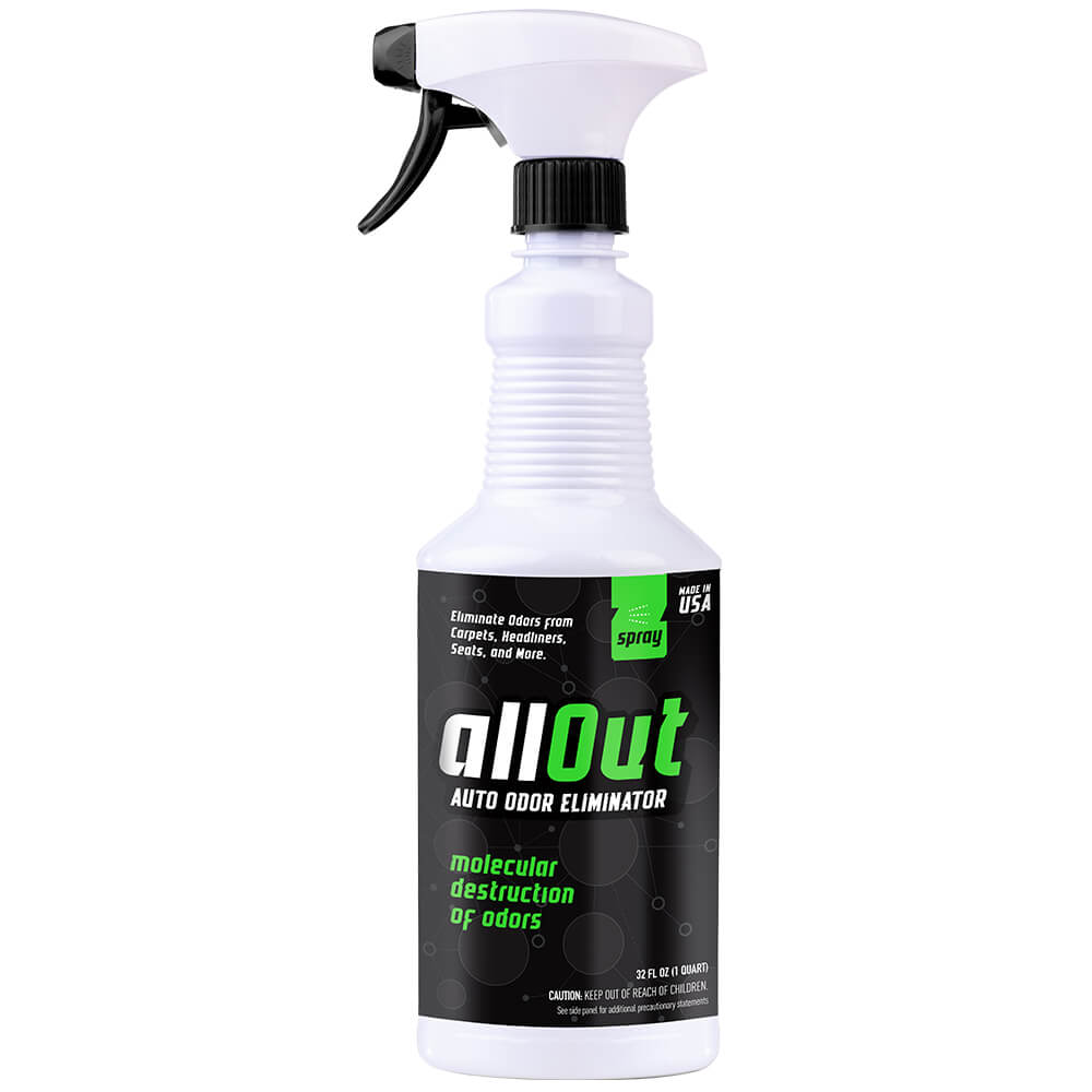 All Out Auto Odor Eliminator, 32 oz spray bottle (6 Case Pack)