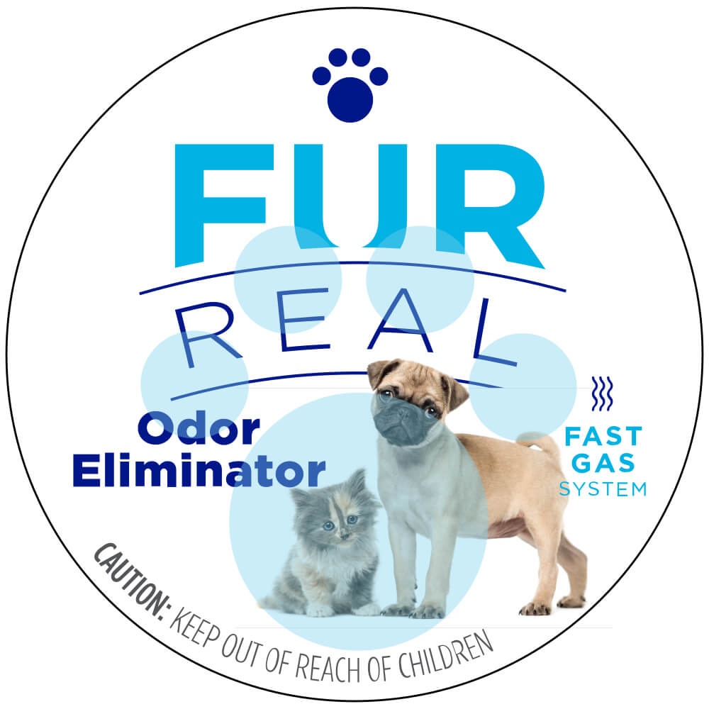 Fur Real Pet Odor Eliminator, 25-gram Fast Gas (6 Case Pack)