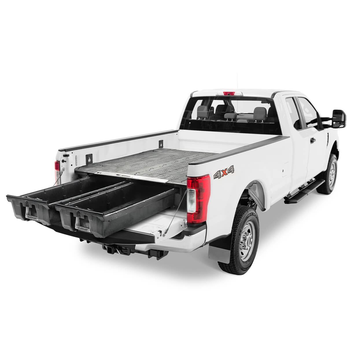 Decked 6.3 ft. Aluminum Bed Length Storage System for 8 ft. Ford F150 (2015-Current)