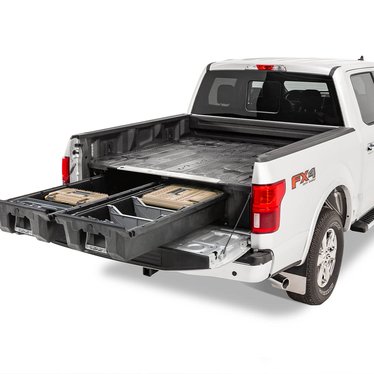 Decked 5 ft. 6 in. Bed Length Pick Up Truck Storage System for Ford F150 Aluminum (2021 - Current...
