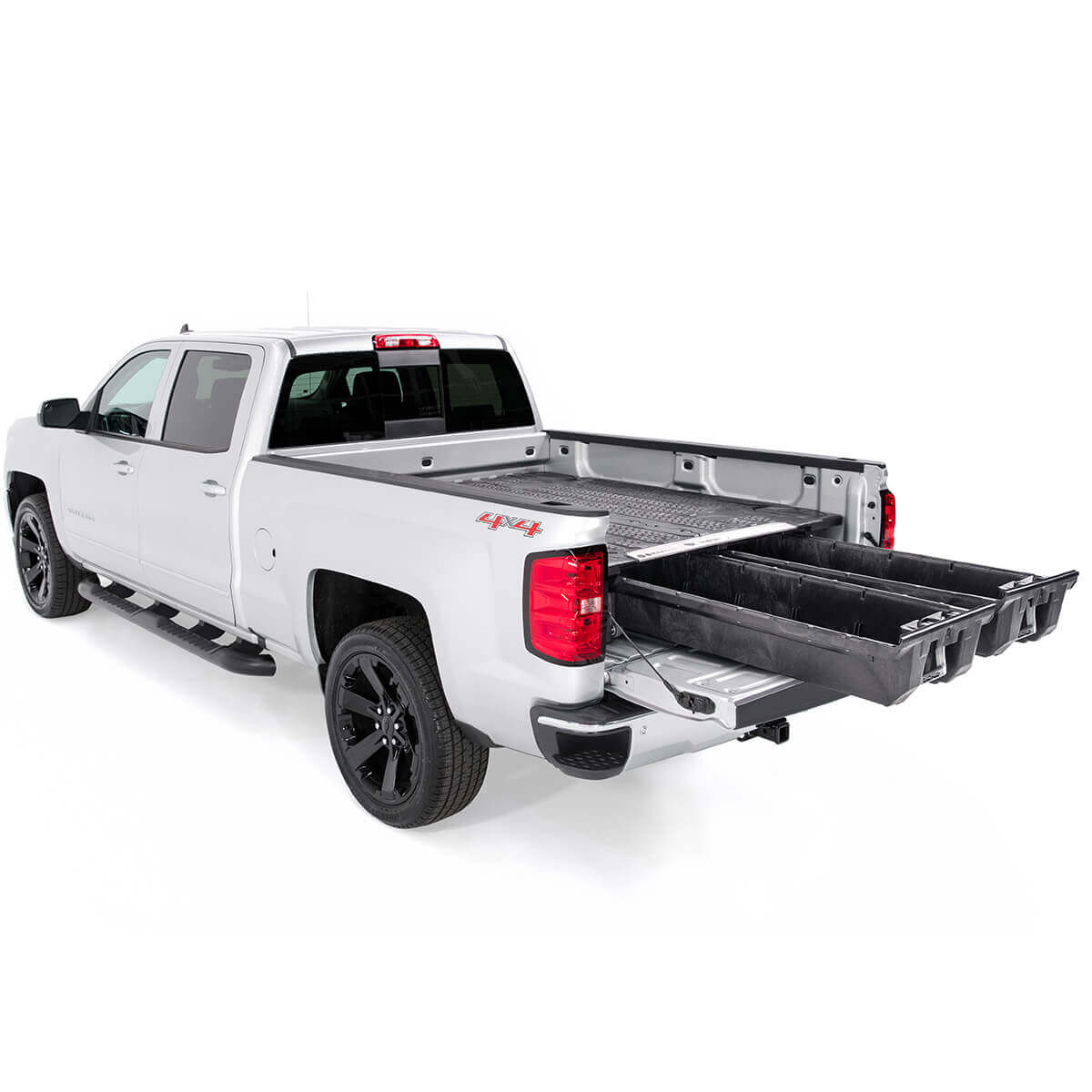 Decked 8 ft. Bed Length Storage for Silverado (2007+) 1500 LD or GMC Sierra 1500 Limited (2019)