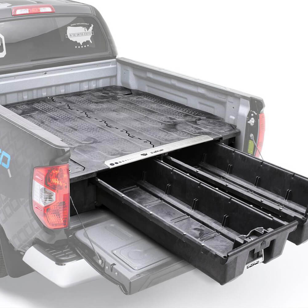 Decked 6 ft. 7 in. Bed Length Pick Up Truck Storage System for Nissan Titan (2016 - Current)