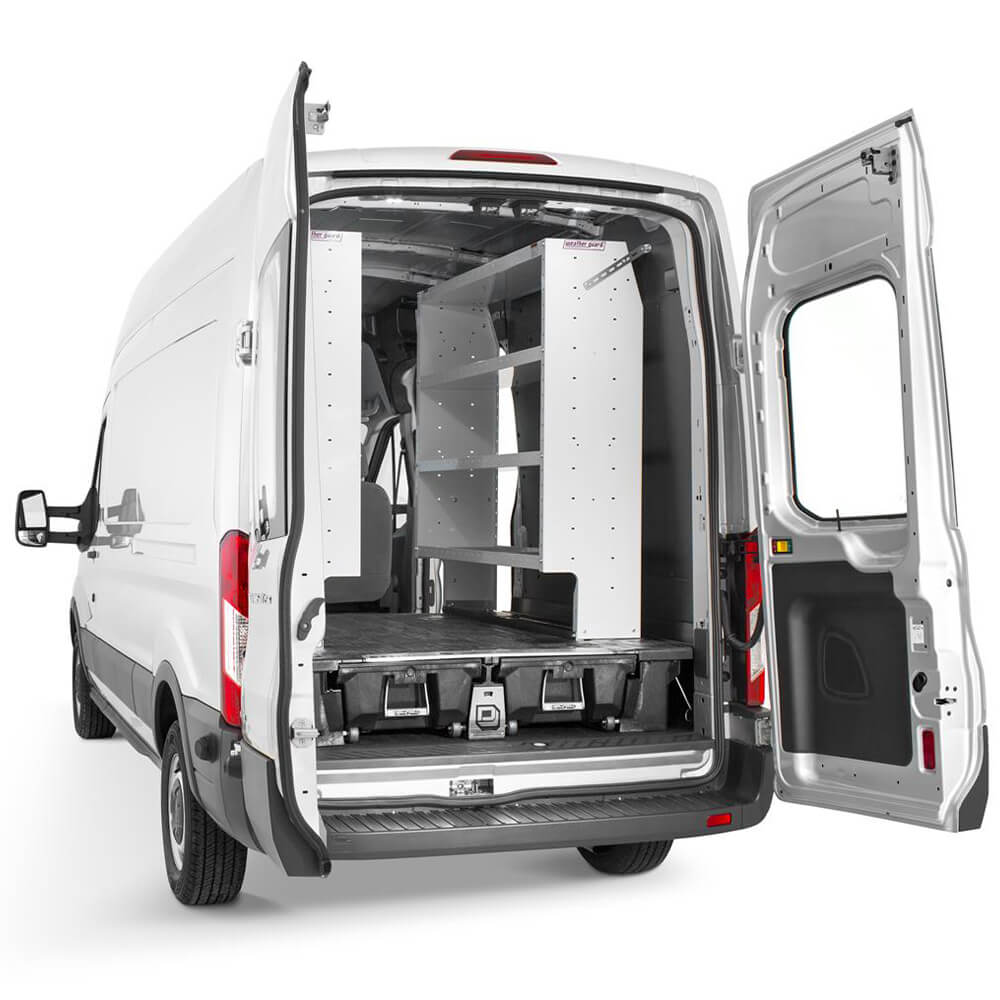 Decked Cargo Van Storage System for Ford Transit (2014-Current Year) with 130 in. Wheel Base