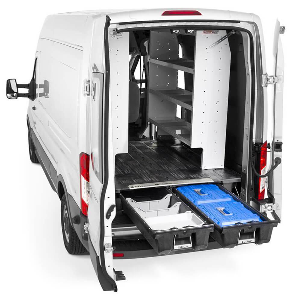 Decked Cargo Van Storage System for Ford Transit (2014-Current Year) with 148 in. Wheel Base