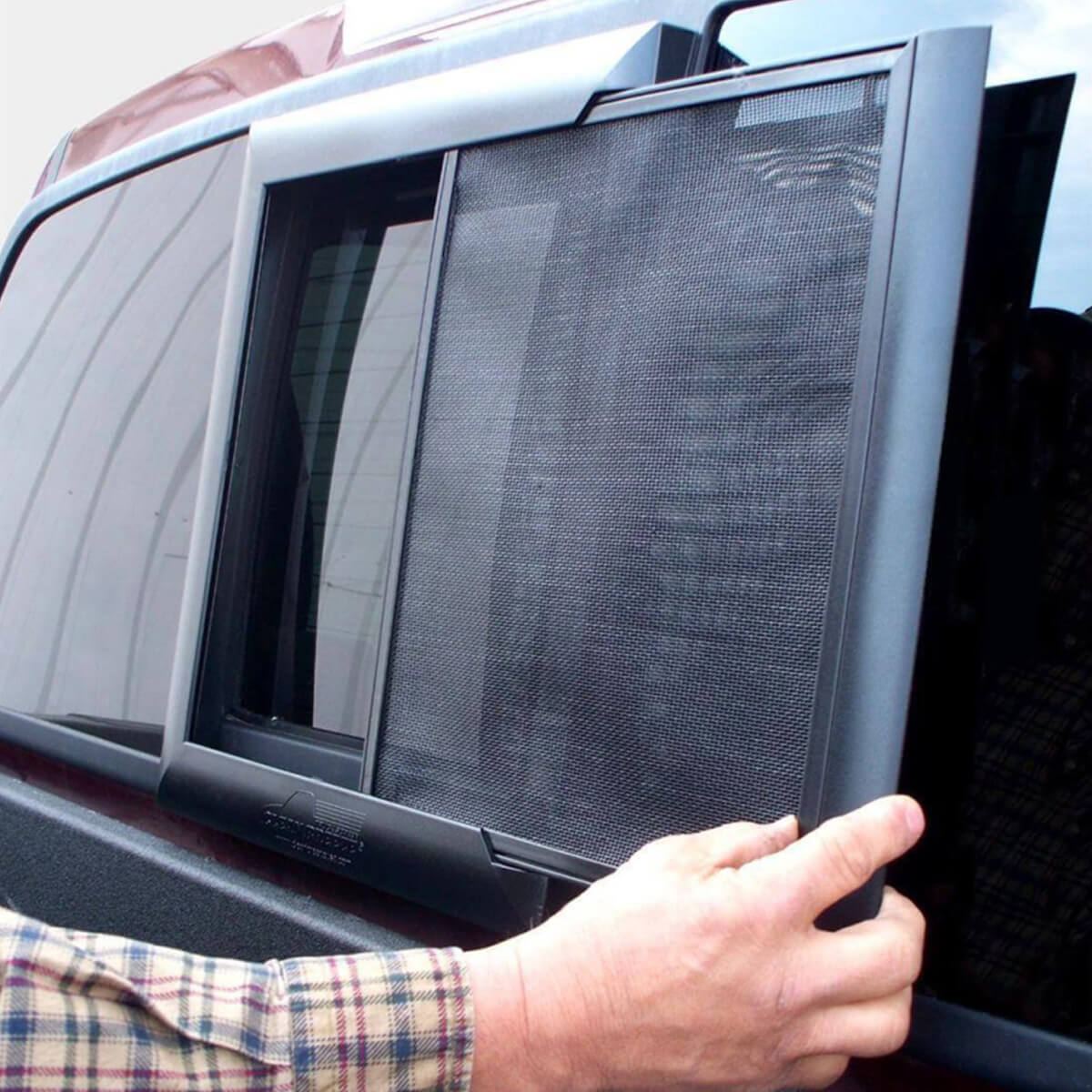 Clean Breeze™ Sliding Rear Window Screen (Pat. Pending)  15¼"w x 16¼"h