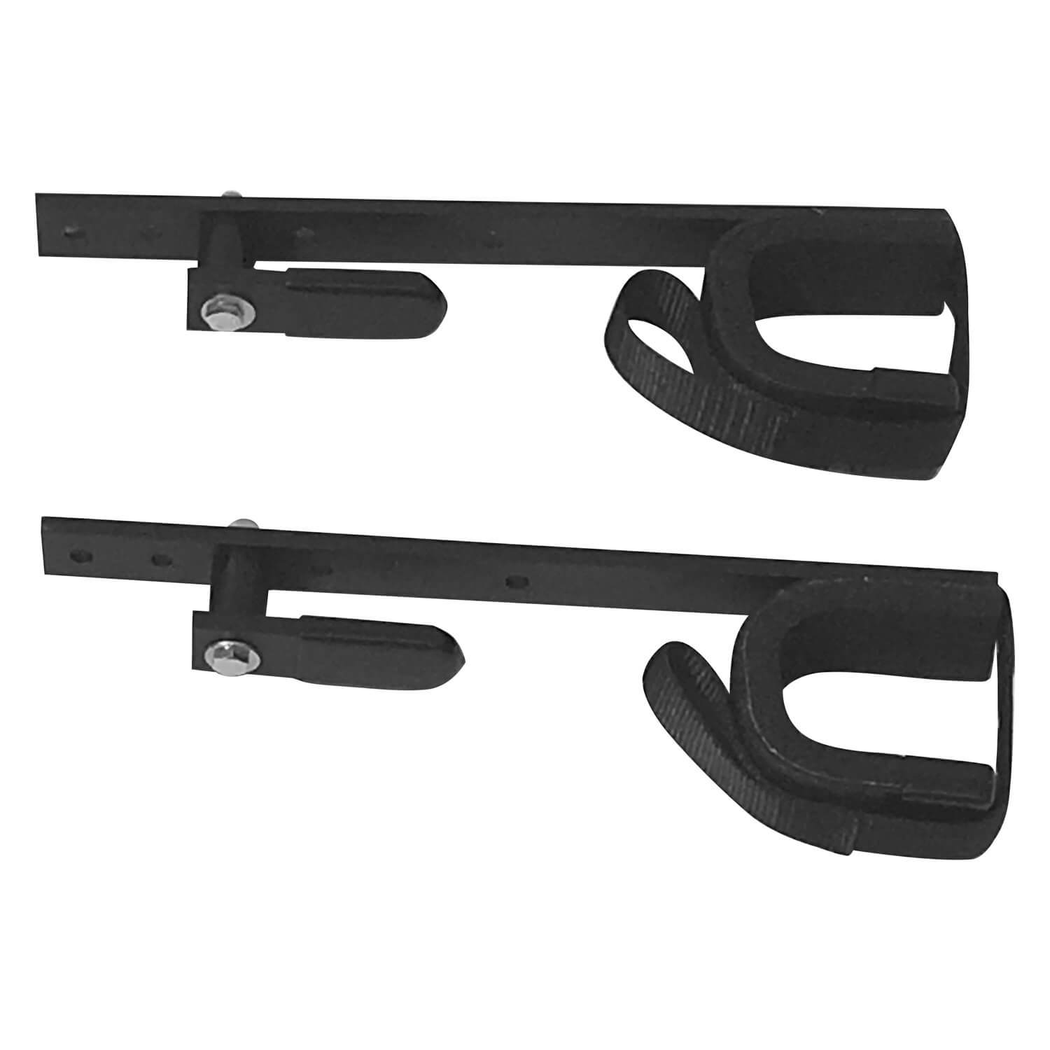 Bow Clips (1 set - holds 1 bow) - converts Overhead Gun Racks to Bow Racks, including Center-Loks