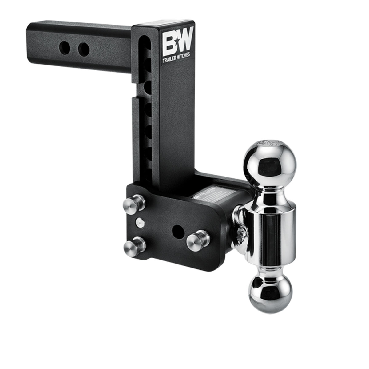 Tow & Stow Hitch for 2" Receiver, 7" Drop - 7.5" Rise