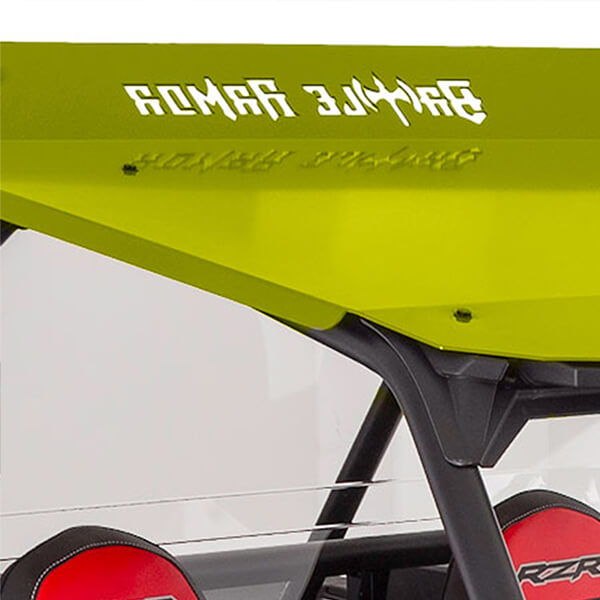 14-20 RZR 1000 Single Cab Roof Assembly LIME