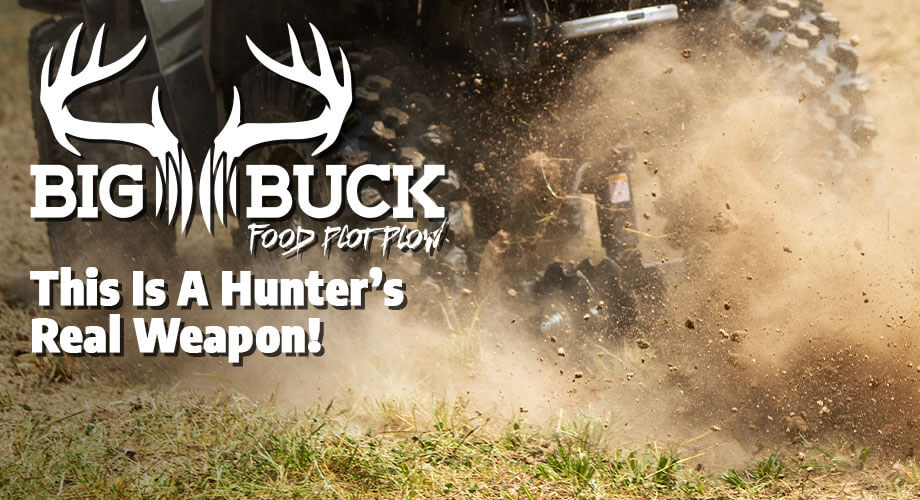Big Buck Food Plot Plow - A Hunter's True Weapon