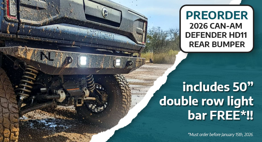 2026 CAN-AM Defender HD11 Rear Bumper